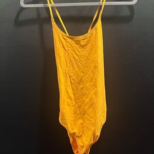 H&M Vibrant Orange Yellow Womens One Piece